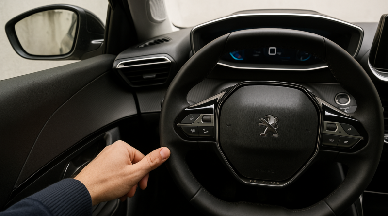 Comment activer les rétroviseurs rabattables Peugeot 2008