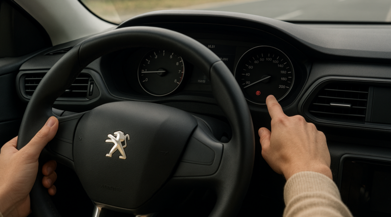 Comment enlever le bip de dépassement de vitesse Peugeot