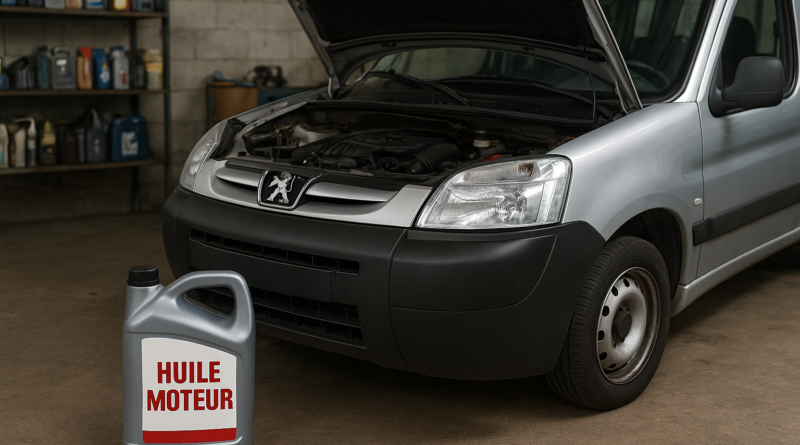 Quelle huile pour Peugeot Partner 1.6 HDi Quelle huile pour Peugeot Partner 1.6 HDi